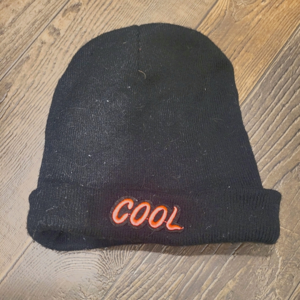 "Cool" RedBubble Patch Beanie